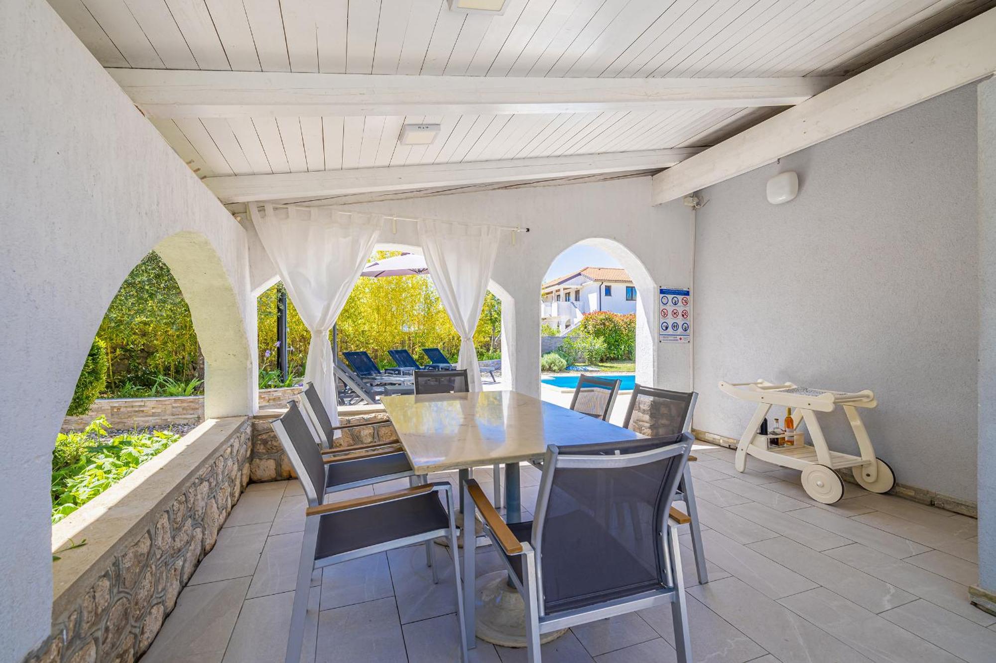 Holiday House Kai With Private Pool Pinezići Exterior foto