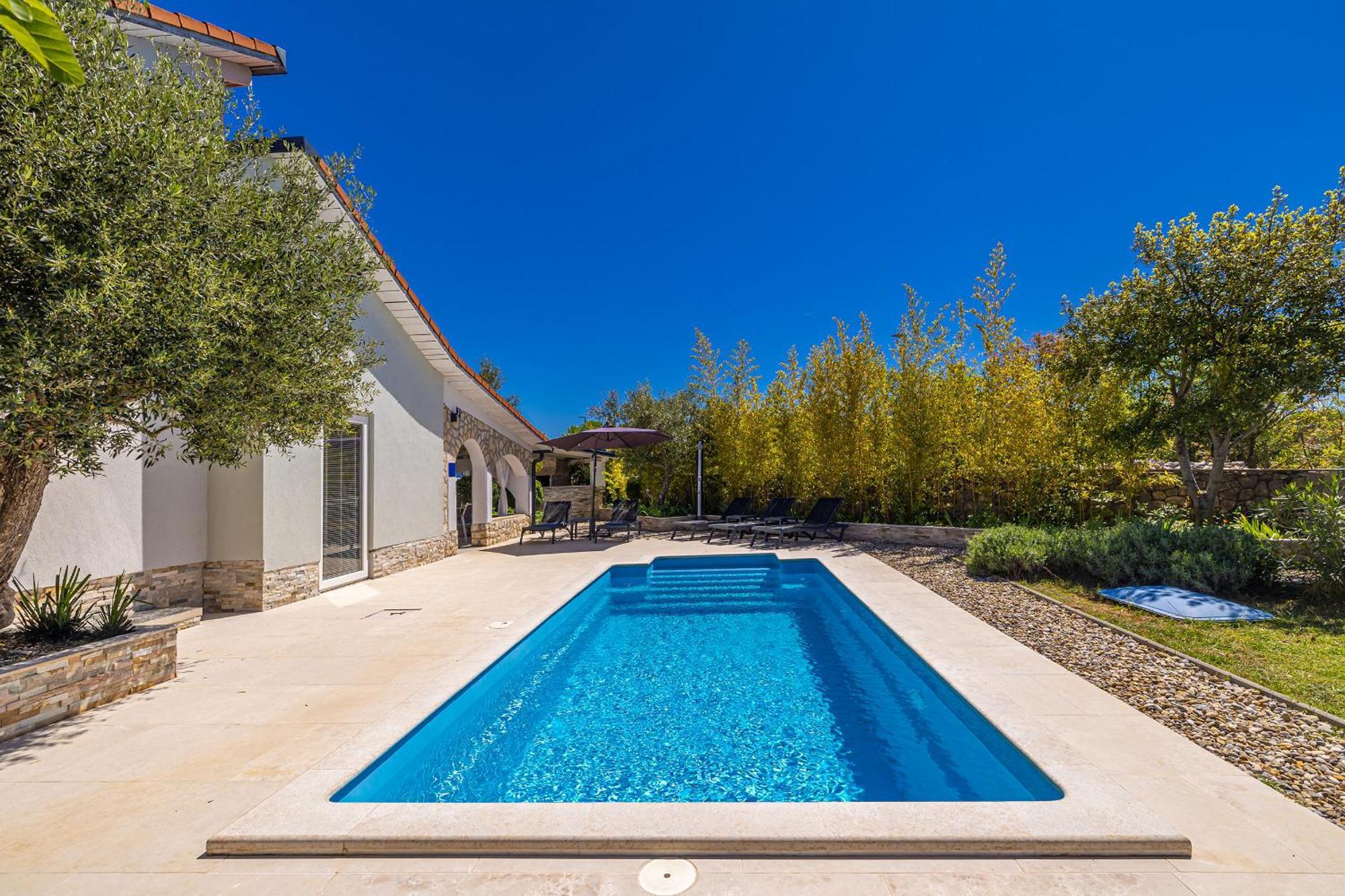 Holiday House Kai With Private Pool Pinezići Exterior foto